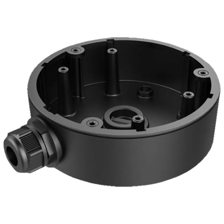 Doza culoare neagra, conexiuni pentru camerele tip 'DOME' - HIKVISION DS-1280ZJ-DM21-BLACK HIKVISION - 1